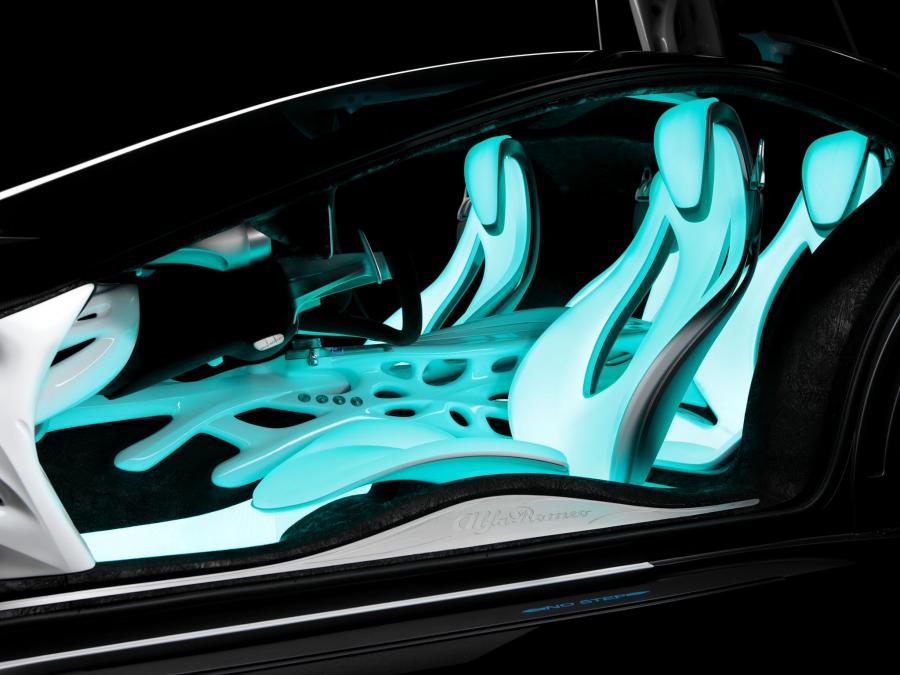 Интерьер Alfa Romeo Pandion Concept 2010 года  (фото 8 из 16)